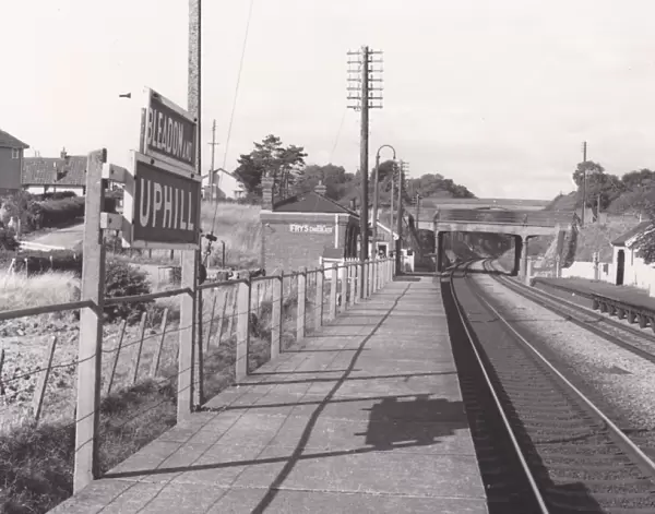 Bleadon and Uphill Station, Somerset, c. 1950s