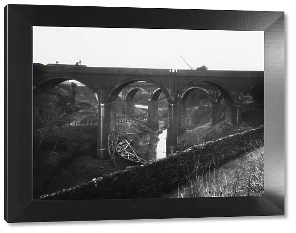 Gwaun-cae-Gurwen viaducts, c. 1920s