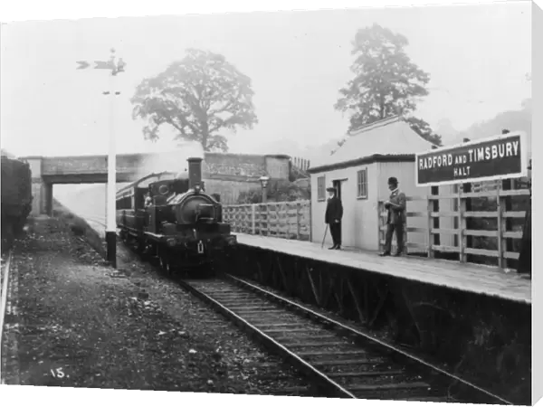 Radford and Timsbury Halt, Somerset, c. 1910