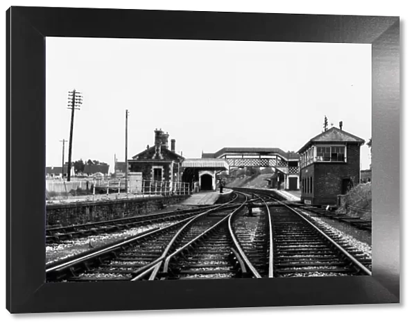 Hallatrow Station and Signalbox, Somerset, c. 1940s