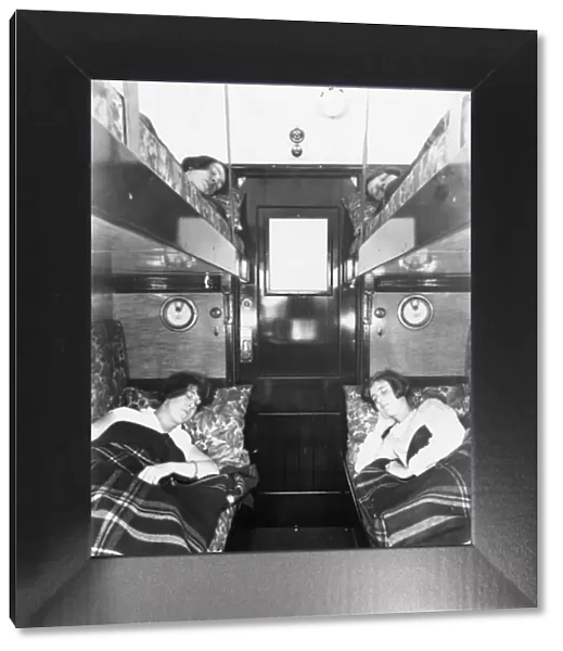 GWR Third class sleeping carriage, 1928