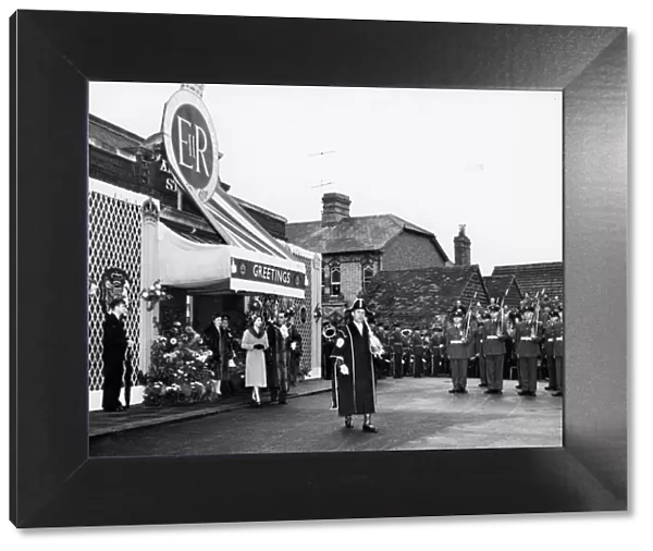The Queens Visit to Abingdon, 2nd November 1956