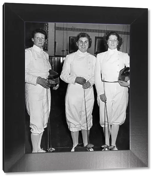 Swindon Fencing Team, 1950