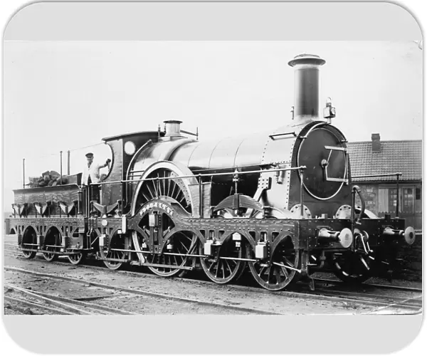 Bulkeley. 4-2-2 broad gauge locomotive built 1865. Rover class