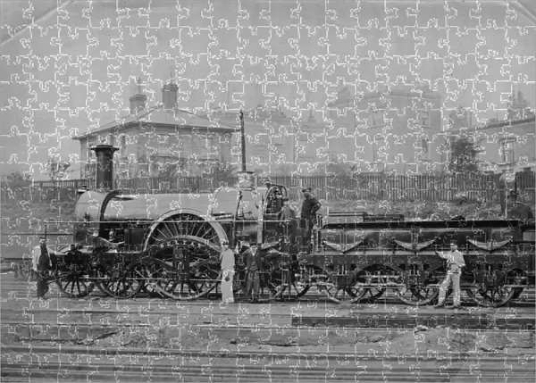 Sultan. 4-2-2 Broad Gauge locomotive built 1876. Rover class