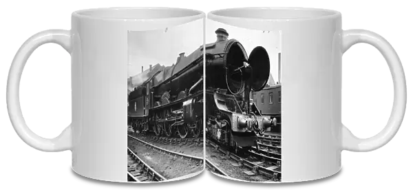 No 6010 King Charles I at Swindon Engine Shed, 1951