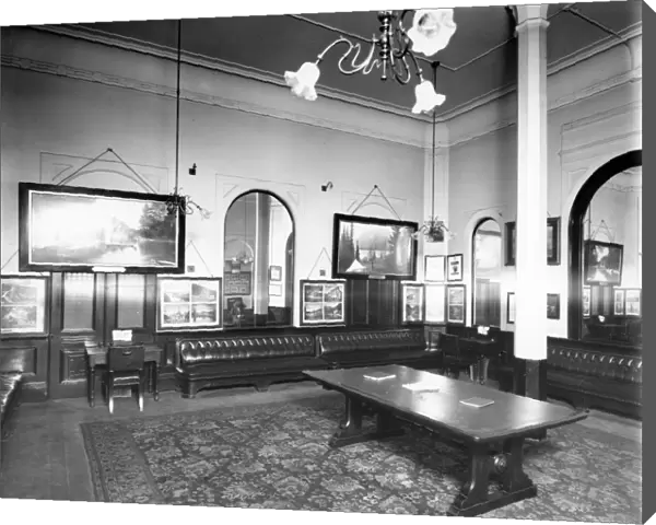 First Class Waiting Room at Paddington Station, 1912