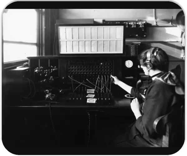 Paddington Telephone Exchange, London, 1906