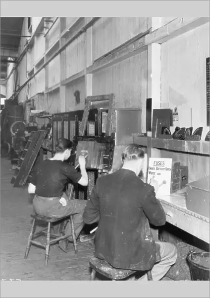No 8 Shop, Carriage Paint Shop, 1953