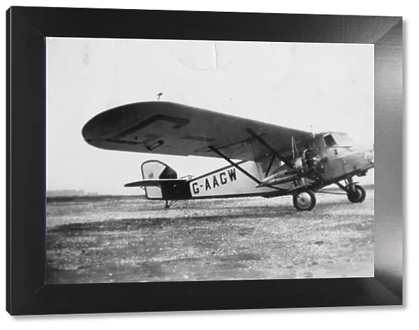 Westland Wessex plane - G-aGW, c1933