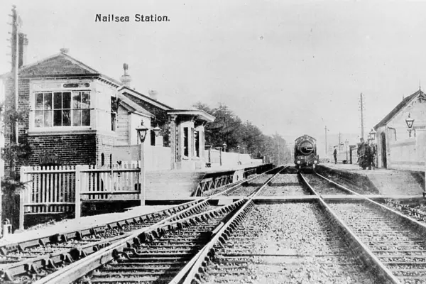 Nailsea and Backwell Station, Somerset, c. 1900