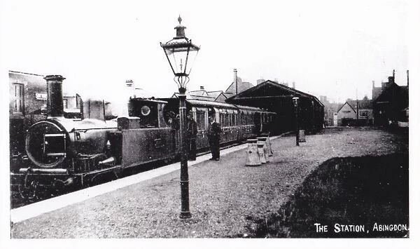 Abingdon Station, Oxfordshire, c. 1900