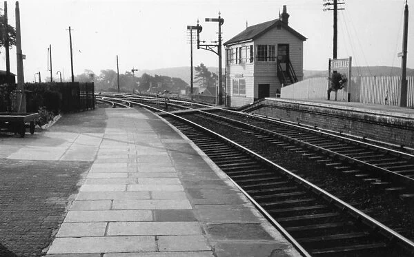 St Germans Station and Signal Box, Cornwall, c. 1960