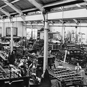 Carriage and Wagon Works Photographic Print Collection: No 17 Shop