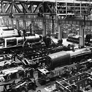 Swindon Works Photo Mug Collection: Locomotive Works