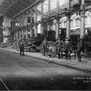 Locomotive Works Photographic Print Collection: B Shed