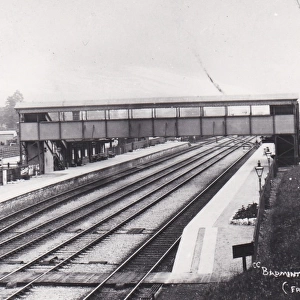 Gloucestershire Stations Photographic Print Collection: Badminton Station
