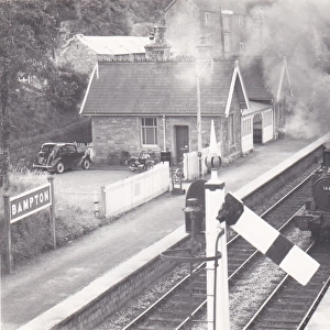 Devon Stations Canvas Print Collection: Bampton Station