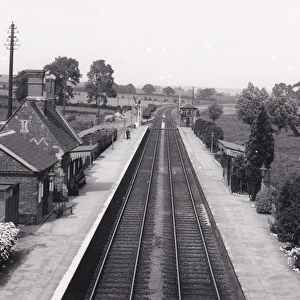 Wiltshire Stations Photographic Print Collection: Bedwyn Station