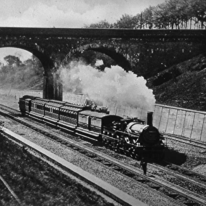 Broad Gauge Photographic Print Collection: Broad Gauge Locomotives in Action