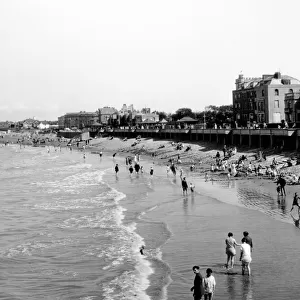 Burnham-on-Sea beach, August 1927