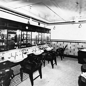 Hairdressing Salon, Paddington Station, c. 1904