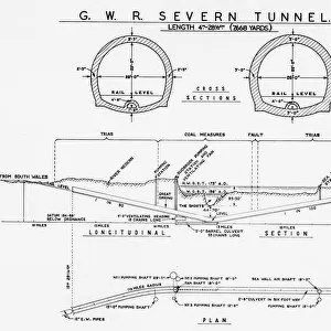 Image 1 Cross section of tunnel