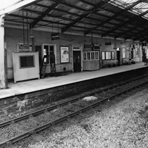 Internal View of Frome Station, Somerset, c. 1970