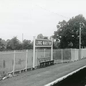 Long Marston Station, Warwickshire, 1956