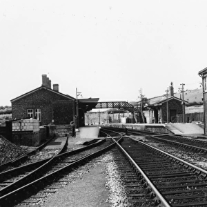 Maiden Newton Station, Dorset, c. 1950s
