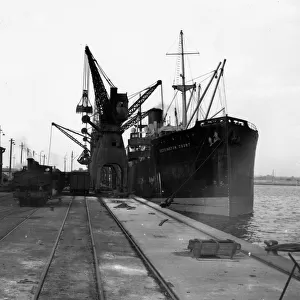 Docks Photographic Print Collection: Newport Docks
