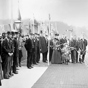 Opening ceremony of the Plymouth to Yealmpton Line, January 1898