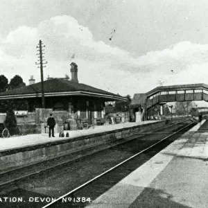 Devon Stations Canvas Print Collection: Plympton Station