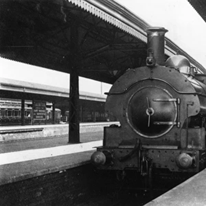 Saddletank Locomotive at Taunton Station