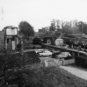 Uffington Station, Oxfordshire, April 1959