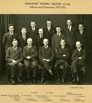 People Framed Print Collection: GWR Staff at Leisure