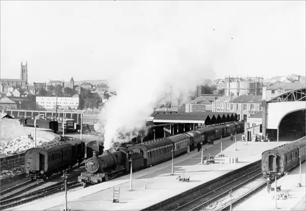 Penzance Station, Cornwall, 1951