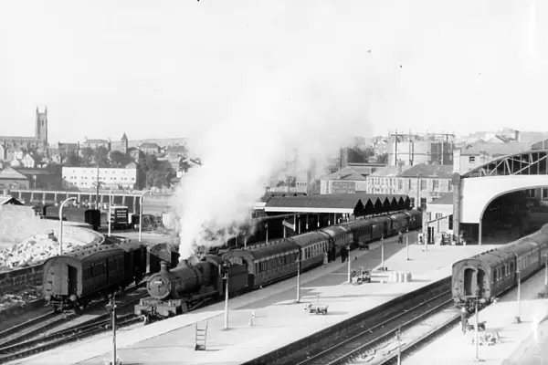 Penzance Station, Cornwall, 1951