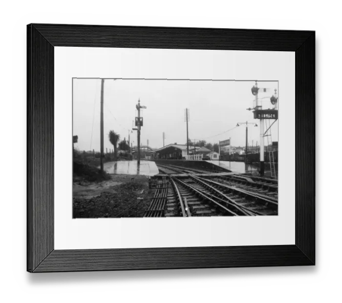 Framed Print : St Erth Station, Cornwall, September 1956 Framed Print : St Erth Station, Cornwall, September 1956