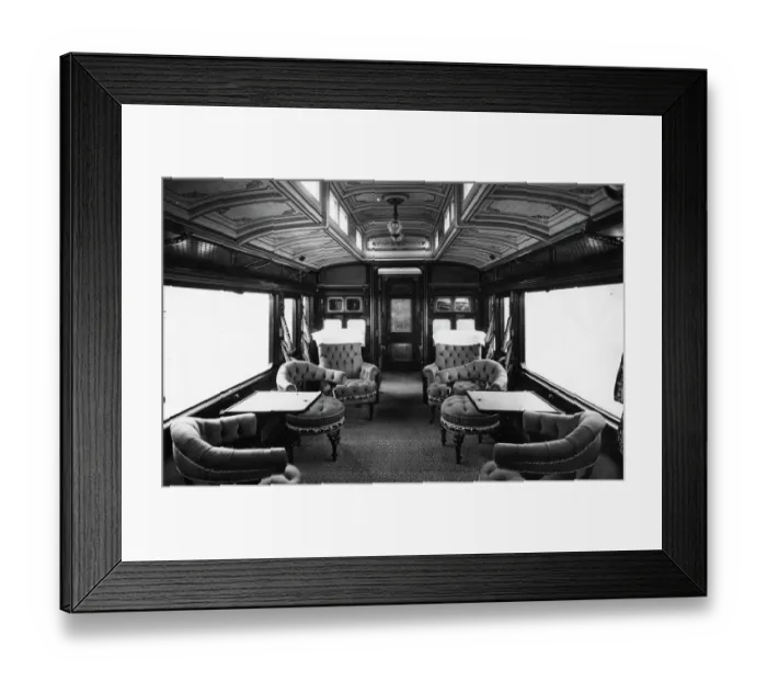 Framed Print : Royal Saloon No. 233, 1909 Framed Print : Royal Saloon No. 233, 1909