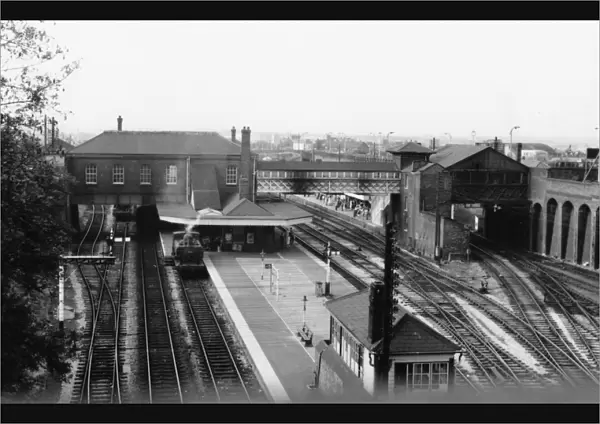 Dudley Station, Worcestershire, c. 1955
