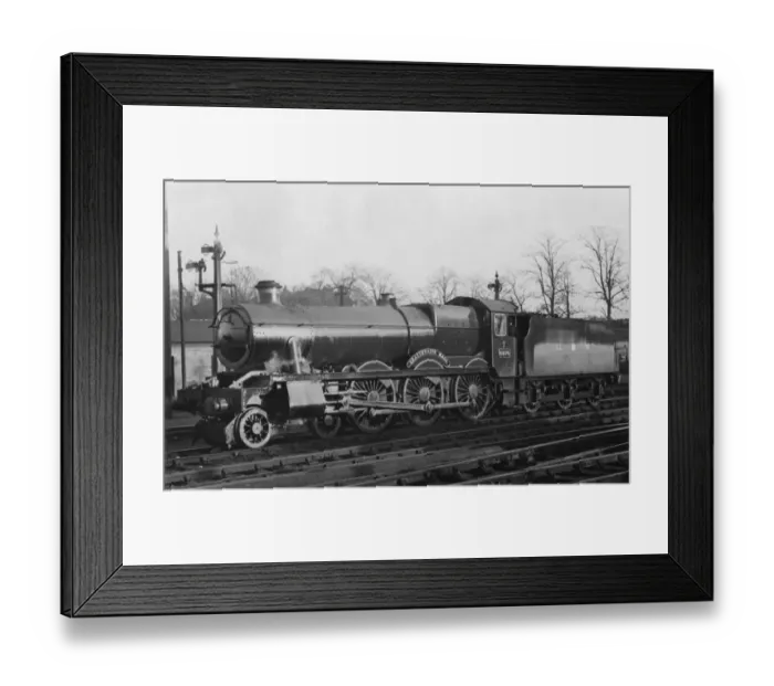 Framed Print : Hall Class locomotive, no. 6976, Graythwaite Hall