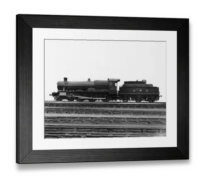 Framed Print : Hall Class locomotive No. 5955, Garth Hall Framed Print : Hall Class locomotive No. 5955, Garth Hall
