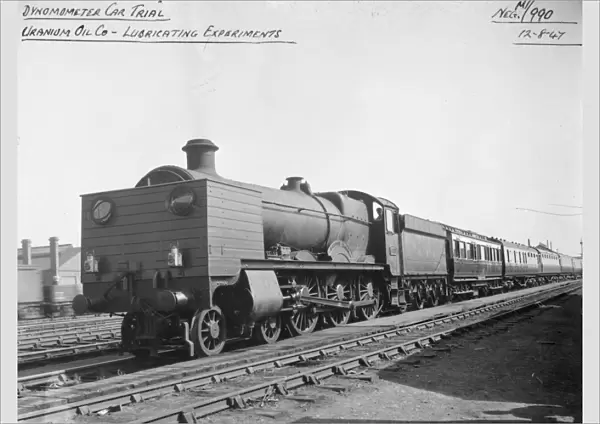 Hall Class locomotive No. 4905, Barton Hall. August 1947