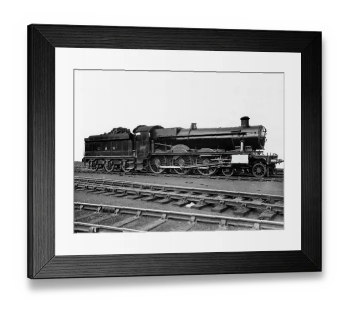 Framed Print : Hall Class Locomotive No. 4952, Peplow Hall