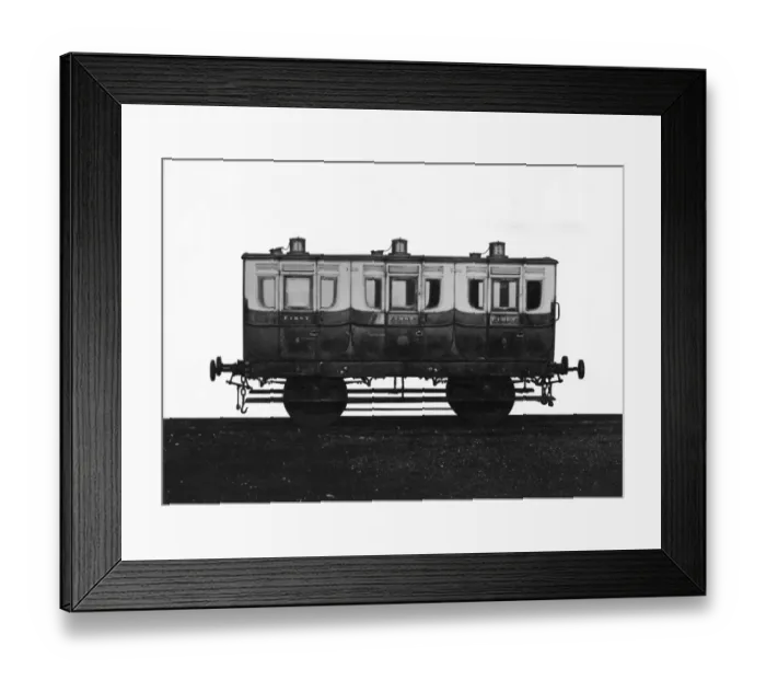 Framed Print : First Class broad gauge carriage Framed Print : First Class broad gauge carriage