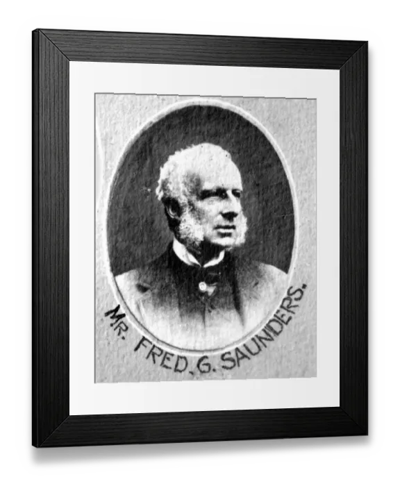 Framed Print : Frederick George Saunders (1820-1901)