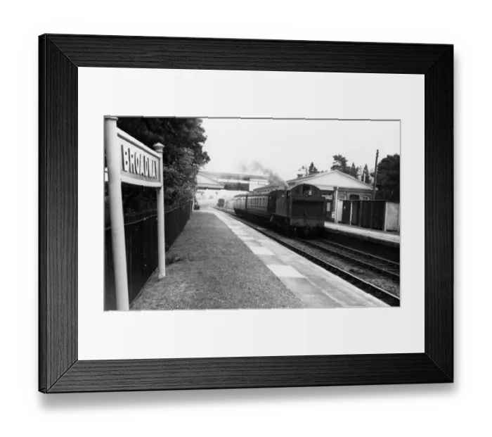 Framed Print : Broadway Station, c. 1957