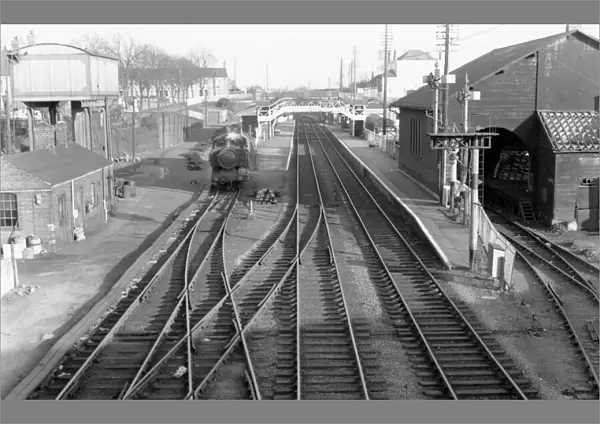 Evesham Station, Worcestershire, c. 1960