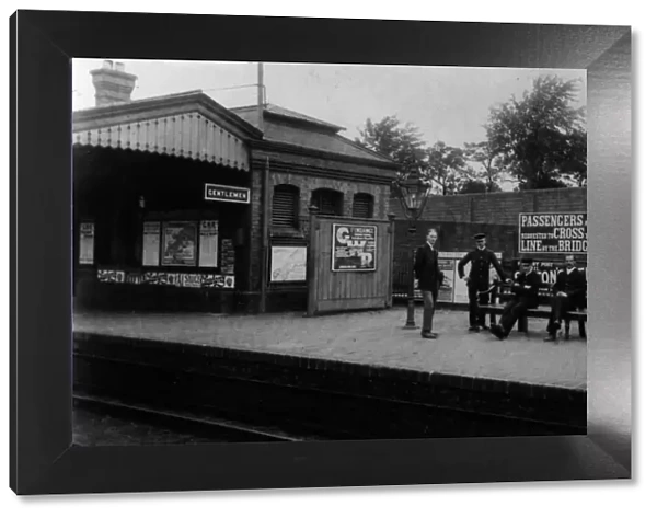 Evesham Station, Worcestershire, c. 1910